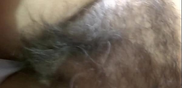  My 58 year old Latina hairy wife wakes up very excited and masturbates, orgasms, she wants to fuck, she wants a cumshot on her hairy pussy - ARDIENTES69